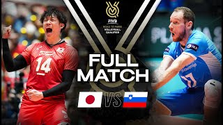 🇯🇵 JPN vs 🇸🇮 SLO  Paris 2024 Olympic Qualification Tournament  Full Match  Volleyball [upl. by Nerti]