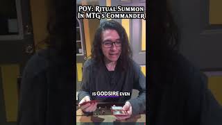 POV Ritual Summoning in MTG Commander  Magic The Gathering  shorts edh mtg commander [upl. by Haye]