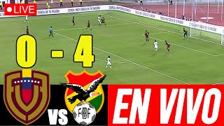 EN VIVO VENEZUELA vs BOLIVIA04  POR LA FECHA 7 DE LAS ELIMINATORIAS 2026 [upl. by Bega]