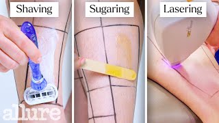 Every Method of Leg Hair Removal 21 Methods  Allure [upl. by Aisinut751]