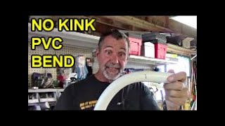 PVC Bending No Kink  Piping Bending Using Heat Gun [upl. by Eillime]