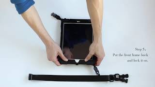 How To Install ProCase Shockproof Rugged Case On the iPad 97 [upl. by Jessamine402]