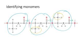 PPS07  Identifying monomers from condensation polymers [upl. by Rorry]