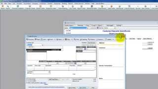 QuickBooks Tutorial  Mastering Customer Deposits and Accounts Receivable [upl. by Inafets]