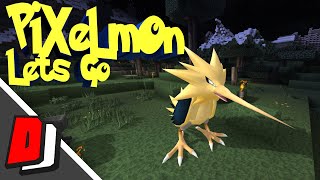 Minecraft Pixelmon Reforged  THE LEDGENDARY ZAPDOS E23 PixelmonLetsGo [upl. by Keary802]