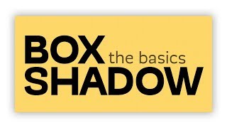 CSS BoxShadow tutorial the basics [upl. by Sigvard736]