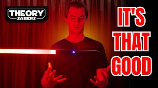 YES ITS THAT GOOD  Theory Sabers Lightsaber Review [upl. by Urdna]