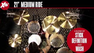 SABIAN 21quot Xs20 Medium Ride [upl. by Nosnorb]