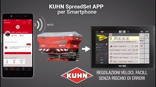 KUHN  APP SpreadSet  Per gli spandiconcime [upl. by Bowrah]