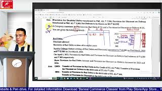 2 Sept 5 Q30 Provision for Bad debts amp Discount  complete concept CH  Financial statements [upl. by Nyssa]