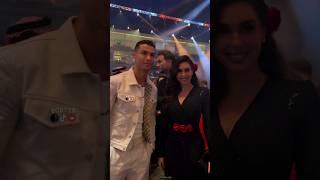 Cristiano Ronaldo with Egyptian actress Yasmine Sabri 🤍کریستیانو رونالدو با بازیگر مصری یاسمین صبری [upl. by Weslee85]