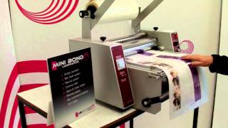 Minibond A3 Desktop Laminator from Lamination System [upl. by Kipp]