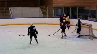 Vancouver Giants breakout drill [upl. by Aztiram953]