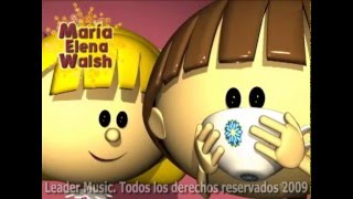 Cancion de tomar el té  Clasicos musicales en video 3D de Maria Helena Walsh [upl. by Dijam139]