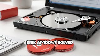 How To Fix 100 Disk Usage in Windows 10 [upl. by Lilac]