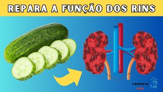 TOP 8 principais alimentos naturais indispensáveis para a saúde da FUNÇÃO RENAL [upl. by Ainotal]