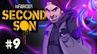 FOLLOW CLUES  Infamous Second Son Walkthrough Evil w Nova Ep9 [upl. by Ttnerb877]