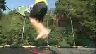 JumpSport Trampoline Basketball Slam Dunk [upl. by Keese]