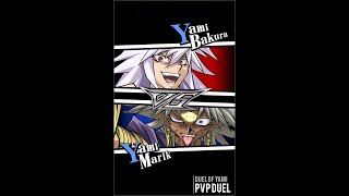 Yugioh Duel Links  Yami Bakura Vs Yami Marik x The Winged Dragon of Ra [upl. by Luby442]