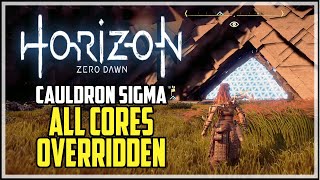 Horizon Zero Dawn Cauldron Sigma Walkthrough [upl. by Neibaf]