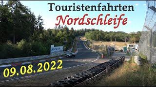 Touristenfahrten Nürburgring Nordschleife 09082022 [upl. by Linette]