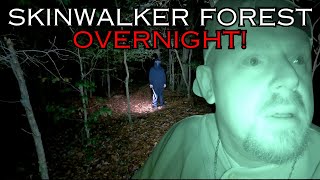 TERRIFYING CAMPING EXPERIENCE  SKINWALKER FOREST [upl. by Durr377]