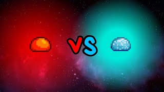 Lava Slime vs Ice Slime  Master Mode [upl. by Kellyn]