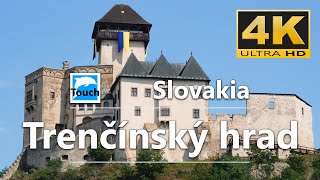 Trenčín Castle Slovakia ► Travel Video 4K ► Travel in Slovakia TouchOfWorld [upl. by Comras]