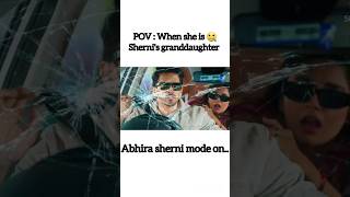 Abhira sherni ❌🦁 mode ontrending viral shorts shortsfeed yrkkh [upl. by Kandy]