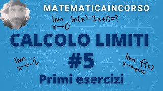 Limiti 5  primi esercizi calcolo limiti che non presentano forme di indecisione [upl. by Anrahc]