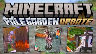 Minecraft 122  WYCIEKŁA AKTUALIZACJA Pale Garden Update [upl. by Etteuqram]