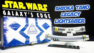 Star Wars Ahsoka Tano Limited Edition legacy Lightsaber Unboxing And Review [upl. by Amena702]