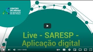 SARESP Aplicação Digital Livre [upl. by Aksehcnarf317]