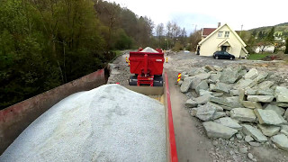 Karmøy til Aksdal Tippbil med kabelsand [upl. by Candida]