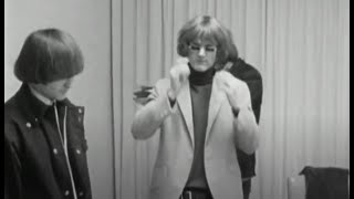 The Byrds  February 1966 Concert amp Backstage 16mm Film [upl. by Whitver]