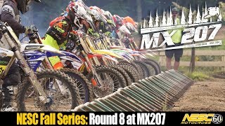 Highlights NESC Fall Series Round 8 at MX207 2018 [upl. by Garcia]