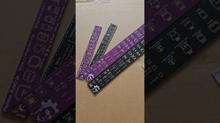 Limited edition matte black or purple PCB rulers now available [upl. by Grenier]