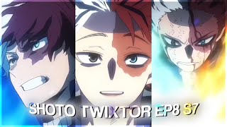 Shoto Todoroki  Free Twixtor clips  Mha • ep 8 s7 [upl. by Naj]