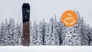 Best Snowboards of 20162017 Slash Brainstorm  Good Wood Snowboard Reviews [upl. by Deelaw]