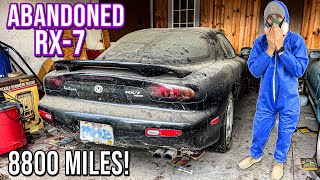 First Wash in 23 Years Barn Find FD RX7 With 8800 Original Miles  Satisfying Restoration [upl. by Torruella]