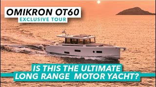 EXCLUSIVE The ultimate long range motor yacht  Omikron OT60 tour  Motor Boat amp Yachting [upl. by Eiggem]