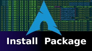 Arch Linux  Install Package [upl. by Ayota]