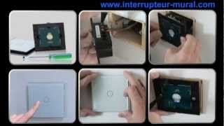 Comment installer un interrupteur lampe tactile [upl. by Sprung]