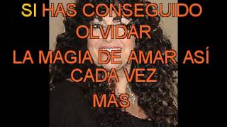 Amanda Miguel Cenizas con letra [upl. by Stephi]