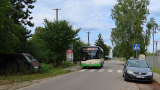 Linia 1  Solaris Urbino 89 III LE 91 KM Łomianki [upl. by Yecniuq]