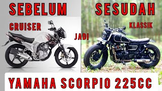 Yamaha Scorpio Custom Bratstyle Super Gamboottt scorpiocustom Scorpio Custom japstyle [upl. by Germain]