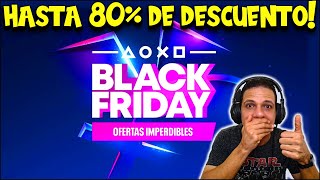 Ofertas en PS STORE de Black Friday en PS5 amp PS4 2024 [upl. by Otsuj]