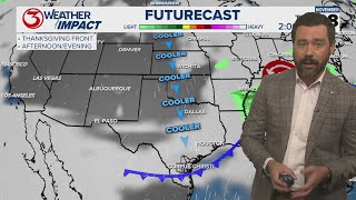 Warming trend through the weekend Two cold fronts next week including one on Thanksgiving [upl. by Kale]