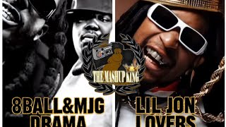 EightBallampMJG  Drama X Lil Jon  Lovers amp Friends A DJ Spankk Rogers MashUp [upl. by Friedrich]