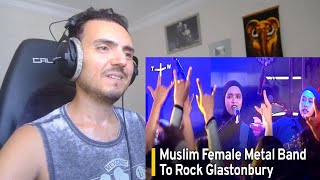 Muslim Female Metal Band VoB First Indonesians To Play Glastonbury  TaiwanPlus News Reaction [upl. by Gerius]